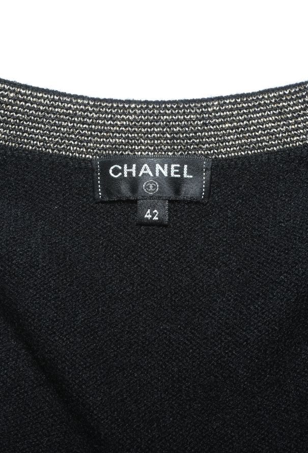 Chanel 2019 Paris-New York Cashmere Cardigan - 6