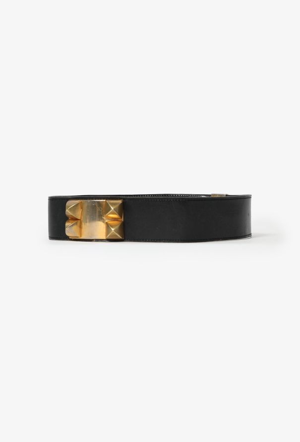 Hermès 1947 Box 'Collier de Chien' Belt - 2