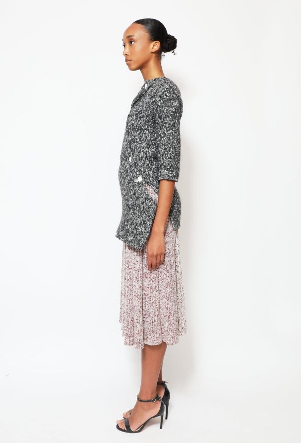 Céline F/W 2014 Bouclé Wrap Top - 4