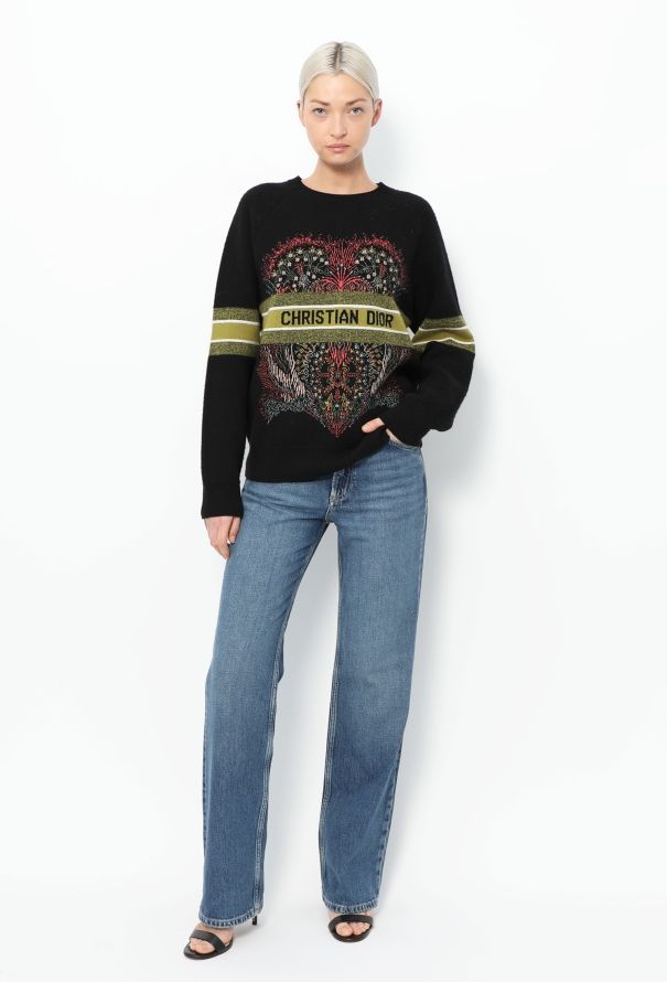 Dior 2021 Heart Cashmere Sweater - 3