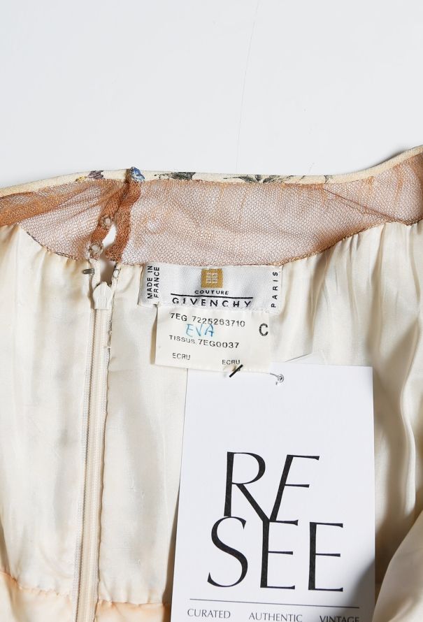 Givenchy COLLECTOR S/S 1997 Floral Empire Gown - 7