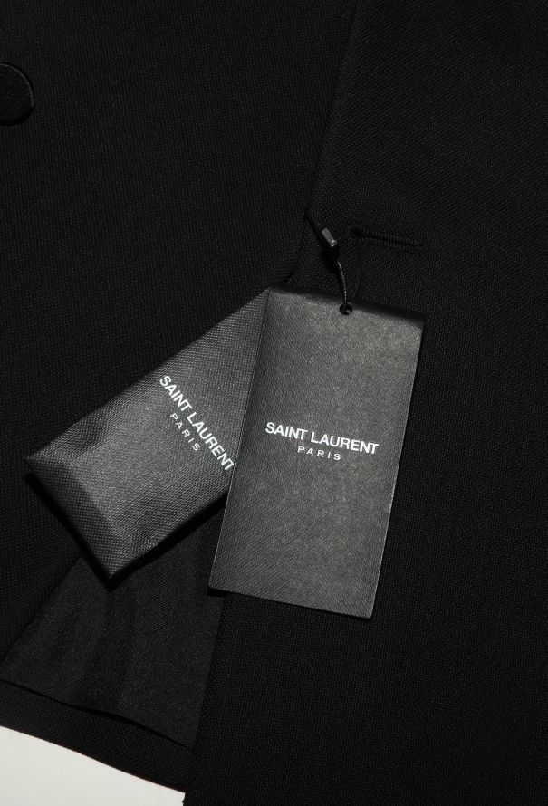 Saint Laurent Double-Breasted Smoking Blazer - 6