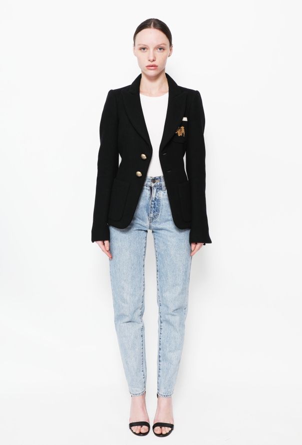 Balenciaga ICONIC F/W 2007 Collegiate Blazer - 1