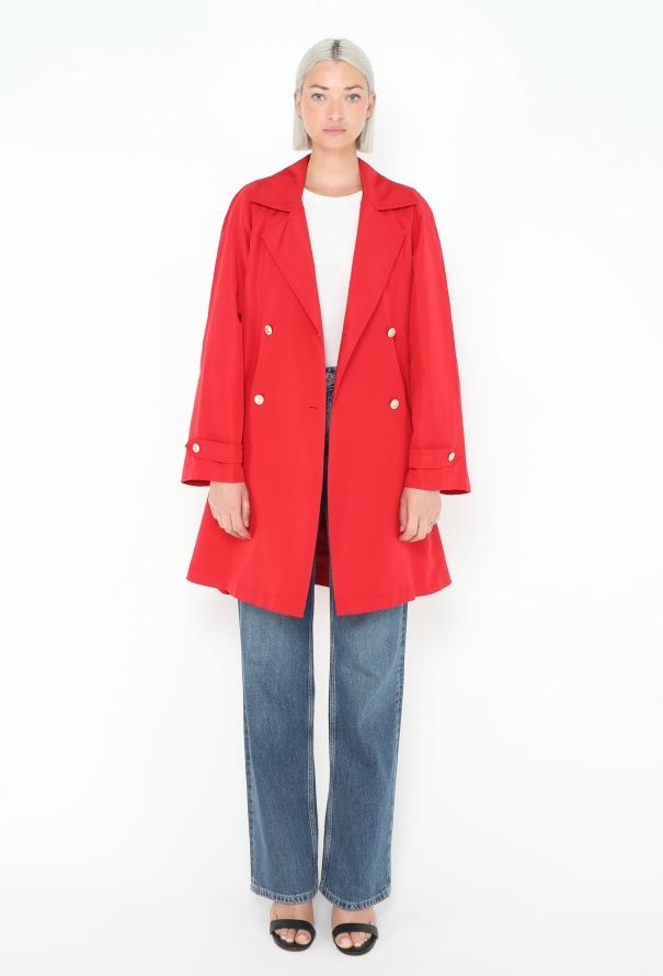 Chanel HIGHLY COLLECTOR S/S 1995 Embossed Trench - 3