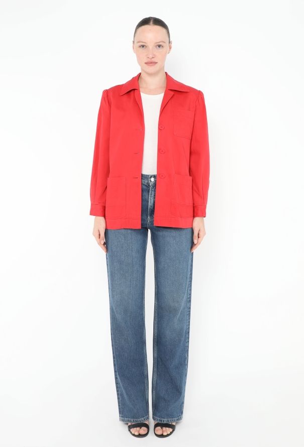 Saint Laurent 1985 Oversized Chore Jacket - 3