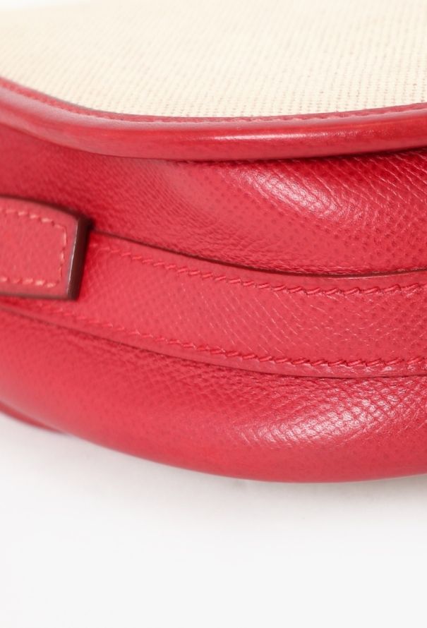 Hermès Toile H & Red Courchevel Balle De Golf - 7