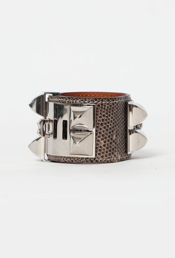 Hermès 2009 Varanus Niloticus Médor Cuff - 3