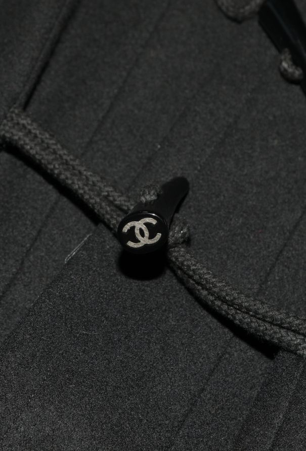 Chanel 2006 Hooded 'CC' Duffle Coat - 7
