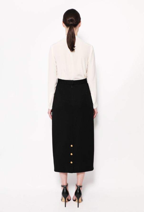 Chanel 1993 High-Waisted Knit Skirt - 3
