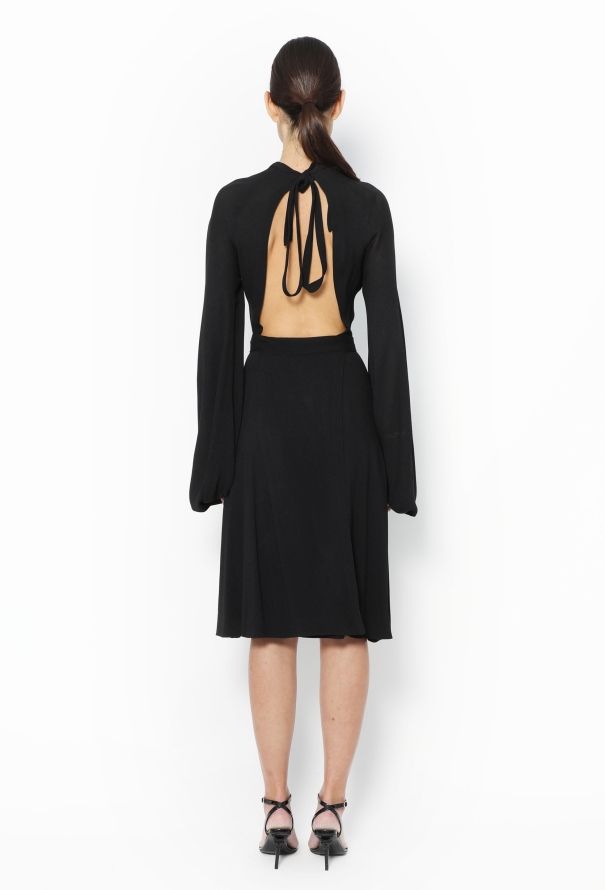 Ossie Clark 1971 Pleated Open-Back Dress - 4