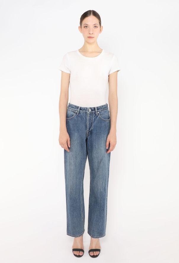Jil Sander 2024 Classic Stone-Washed Jeans - 3