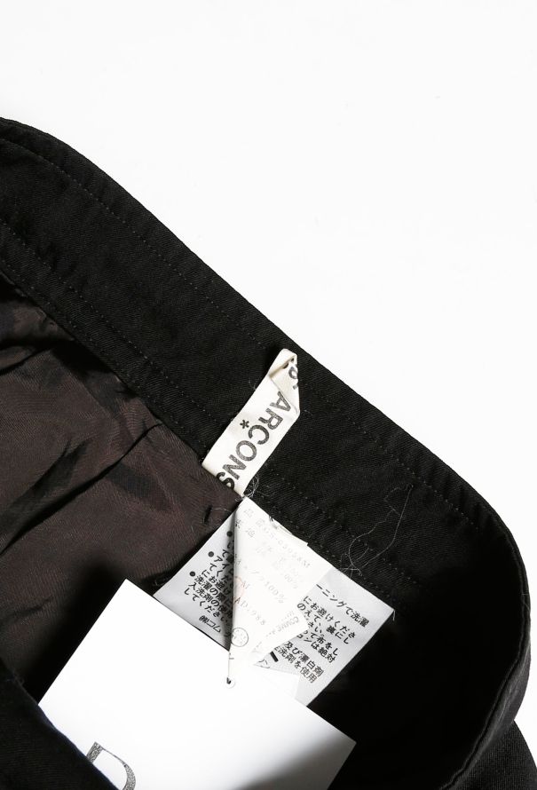 Comme des Garçons RARE 1988 Asymmetrical Apron Skirt - 4