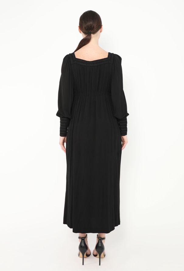 Saint Laurent COLLECTOR F/W 1974 Passementerie Dress - 6