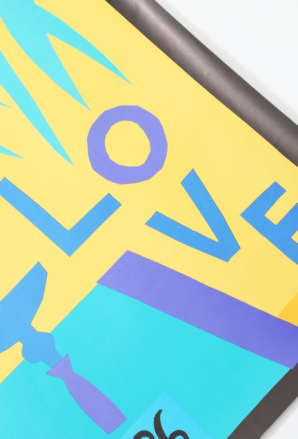 Saint Laurent Rare 1986 Love Poster, in Original Packaging - 6