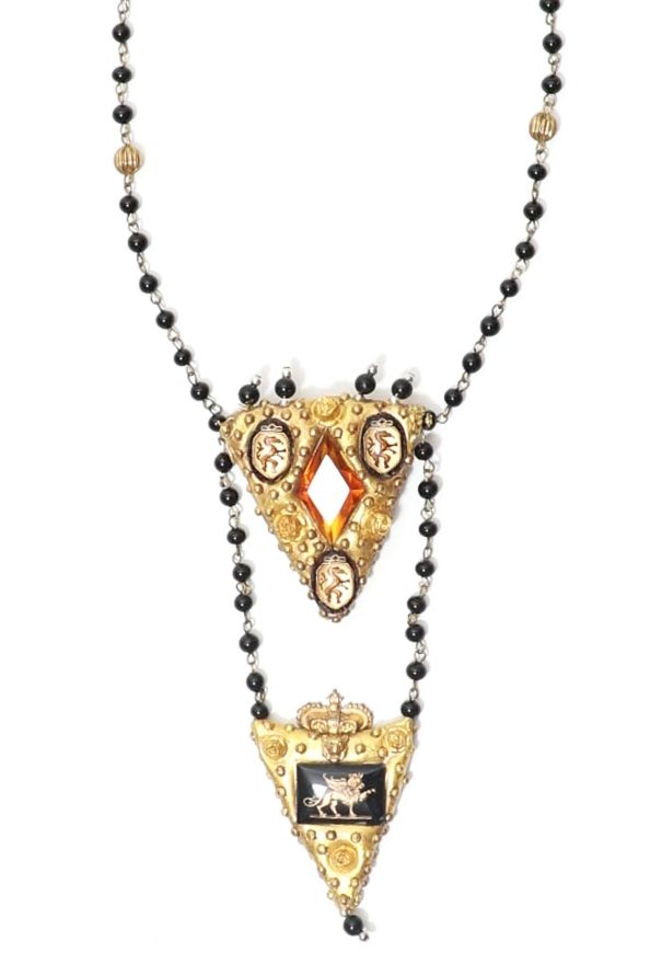 World Treasures Vintage Minadeo Handmade Signed Necklace - 3