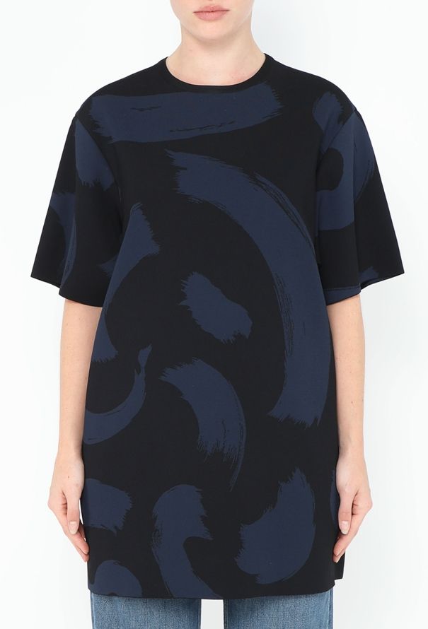 Céline S/S 2014 Oversized Brushstroke Tunic - 1