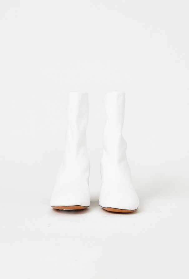 Céline Ribbed Sock Boots - 3