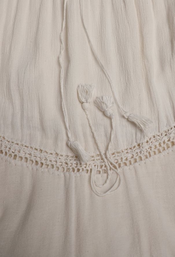 Crochet Cotton Maxi Dress - 6