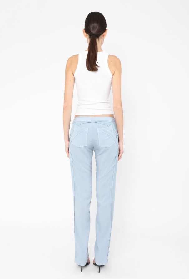 Balenciaga ICONIC S/S 2002 Belted Cargo Pants - 6