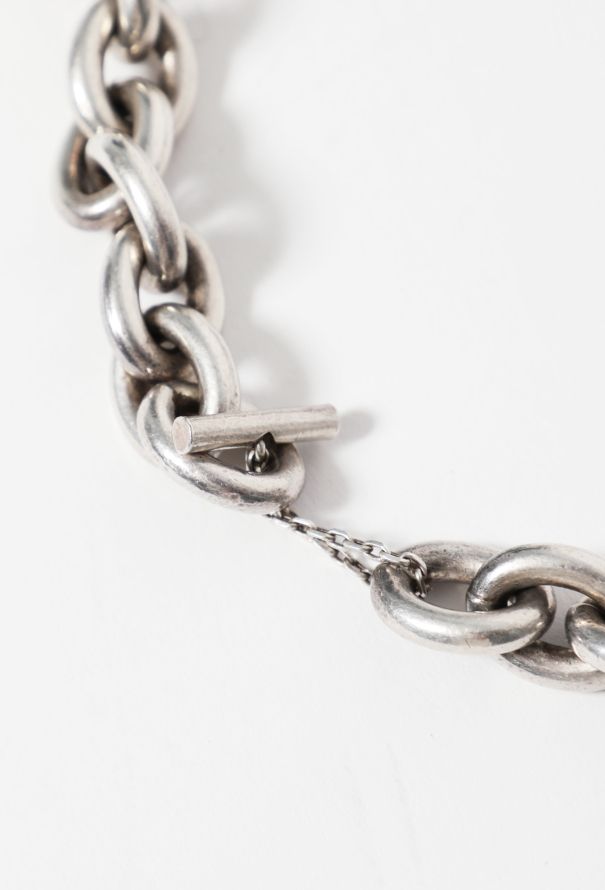 Exquisite Vintage Silver Chainlink Choker - 3