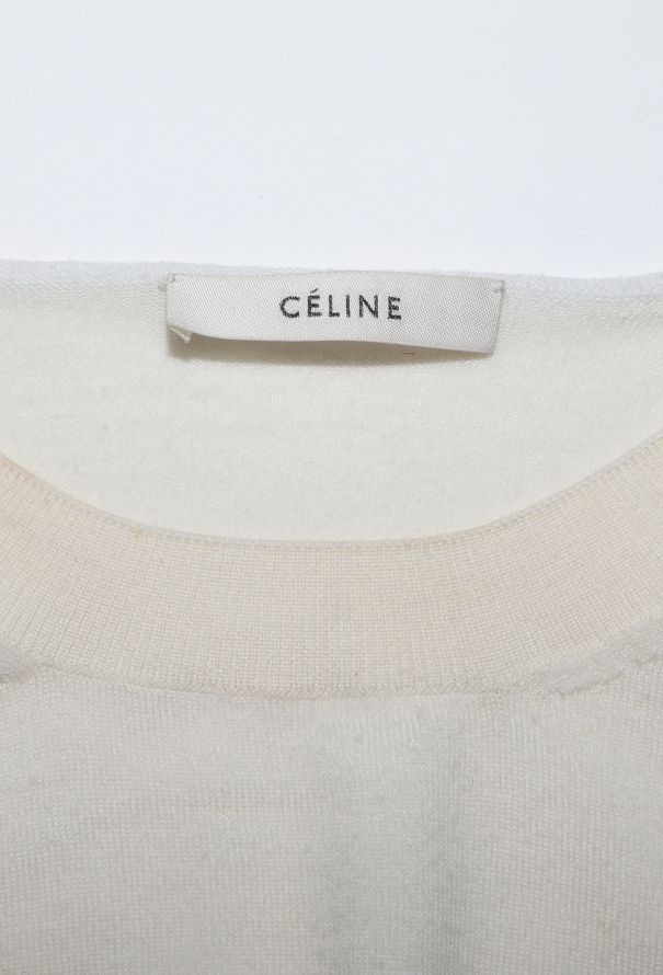 Céline Deconstructed Seam Triomphe Sweater - 6