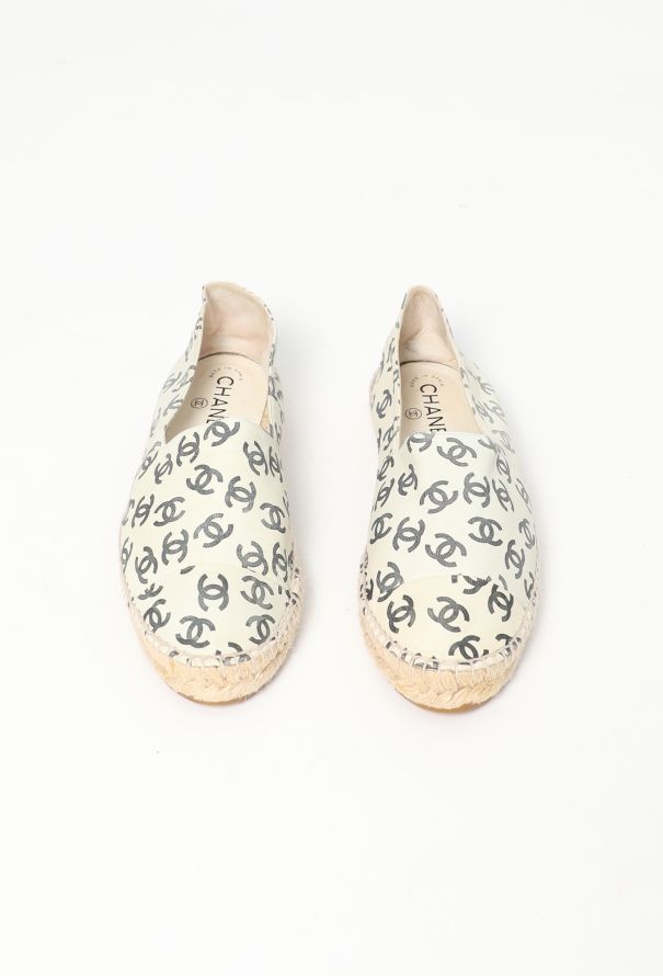 Chanel Bicolor Leather Espadrilles - 3