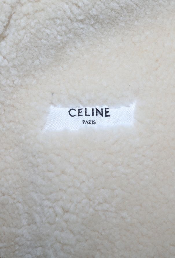 Céline 2020 Oversized Shearling-Lined Jacket - 6