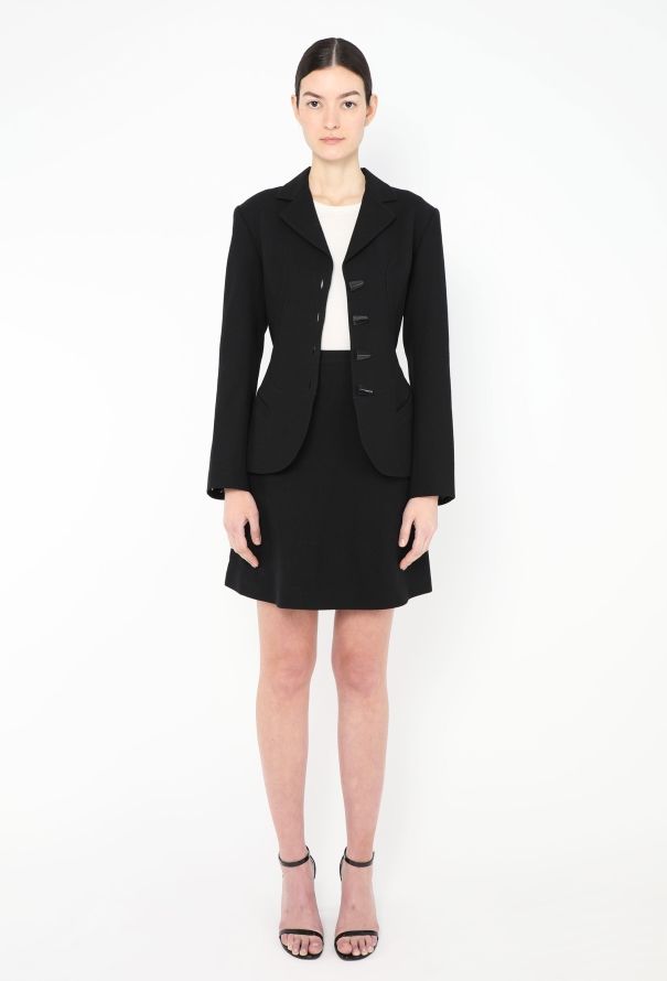 Alaïa RARE F/W 1991 Hourglass Blazer Ensemble - 5