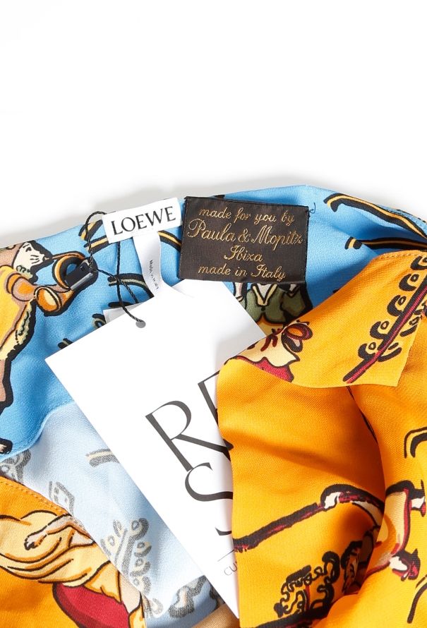 Loewe Paula's Ibiza Graphic Crêpe Tunic - 5