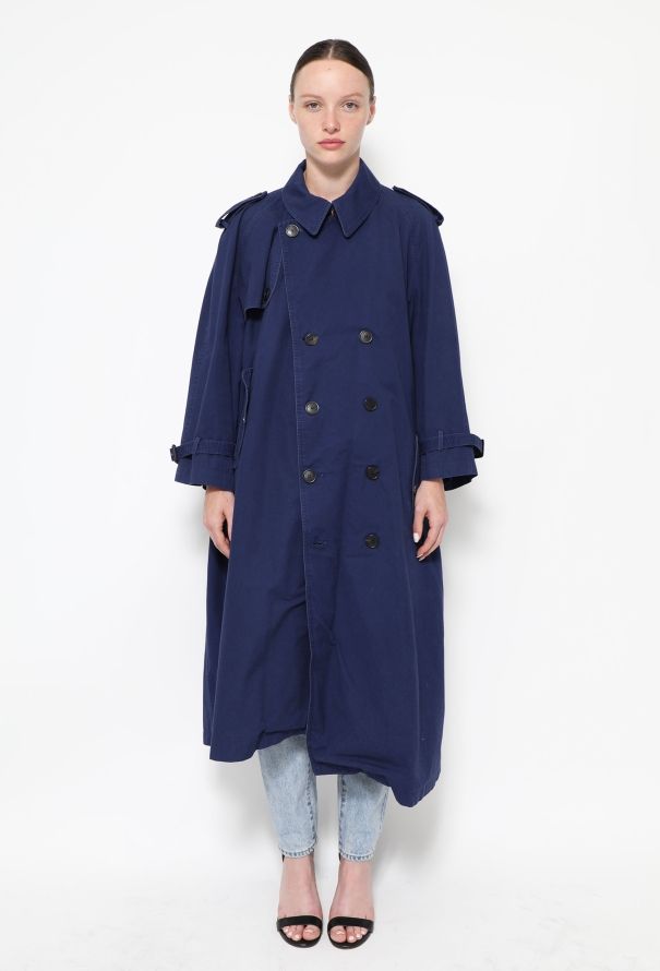 Balenciaga 2018 Belted Trench Coat - 5
