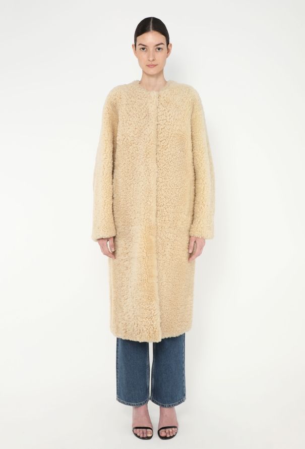 Chloé F/W 2021 Shearling Coat - 4