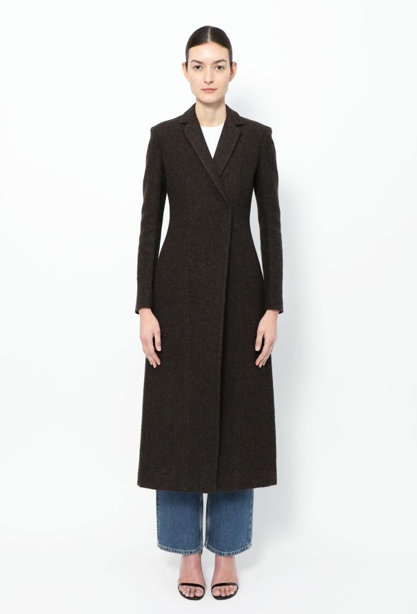 Céline F/W 2011 Flared Crombie Coat - 5