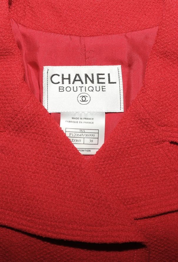 Chanel 1998 Tweed Clover Blazer - 6