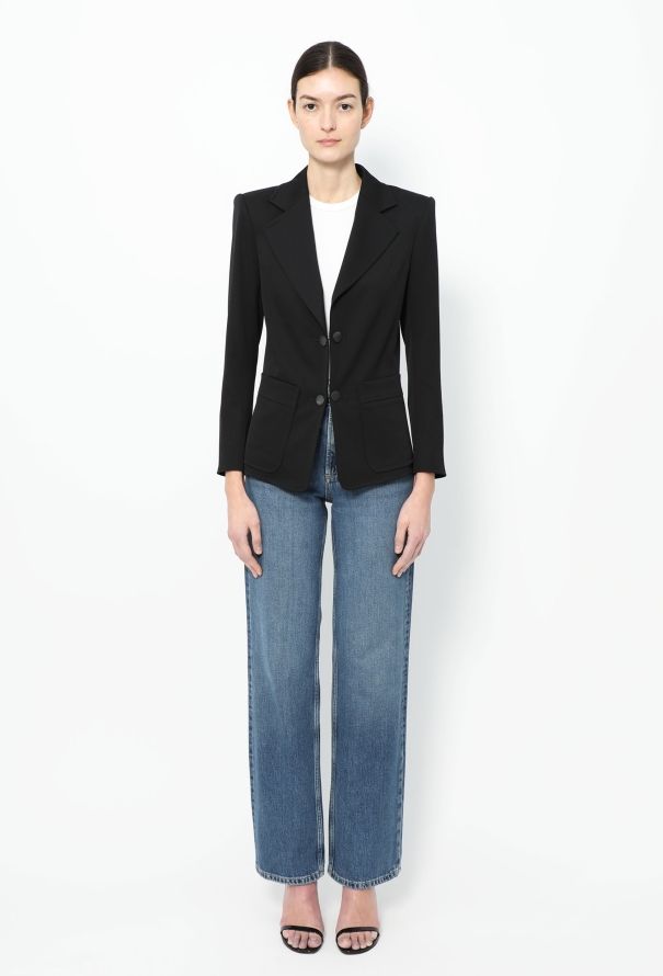 Saint Laurent 2003 Tom Ford Tailored Crêpe Suit - 5