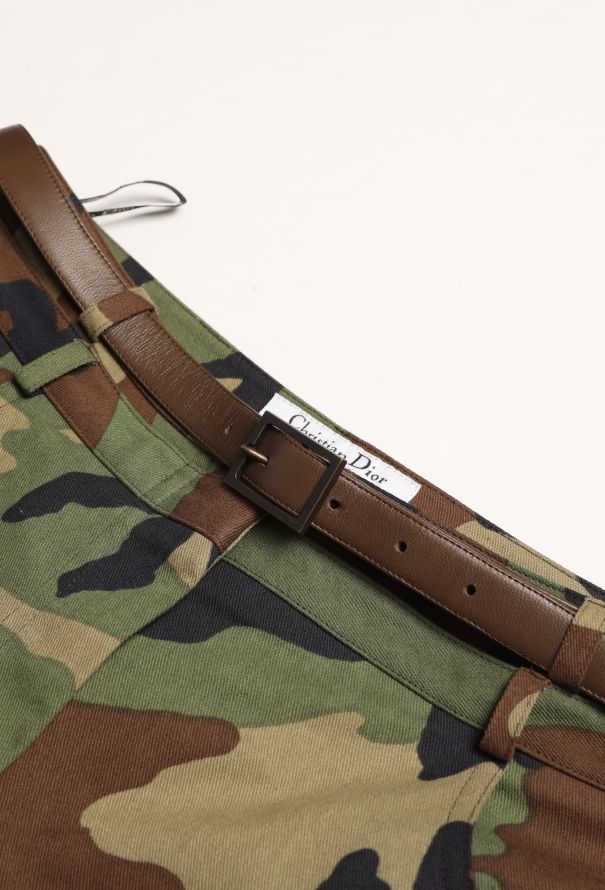 Christian Dior ICONIC 2001 Belted Camouflage Ensemble - 12