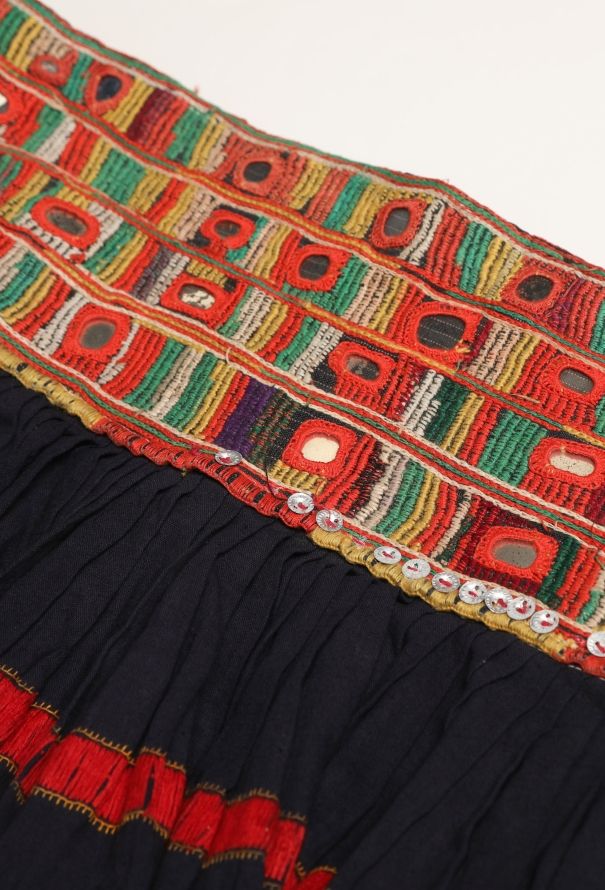 World Treasures 1950s Authentic Banjaran Wrap Skirt - 8