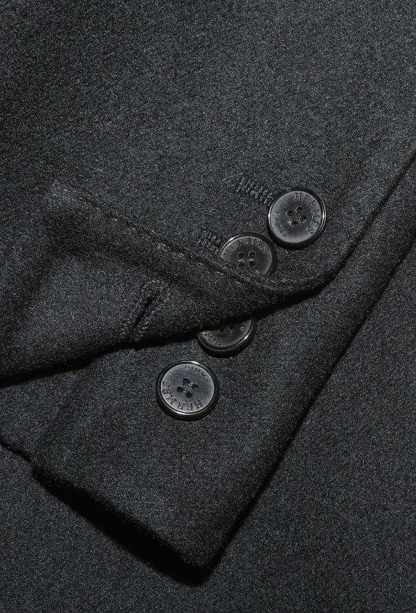 Hermès Cashmere Velvet Collar Coat - 7