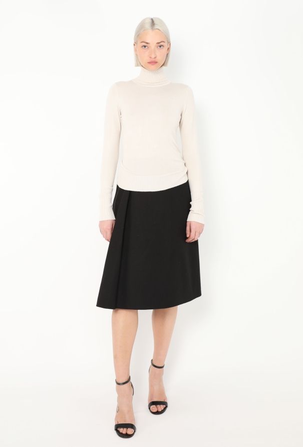 Jil Sander S/S 2013 Pleated Wrap Skirt - 3