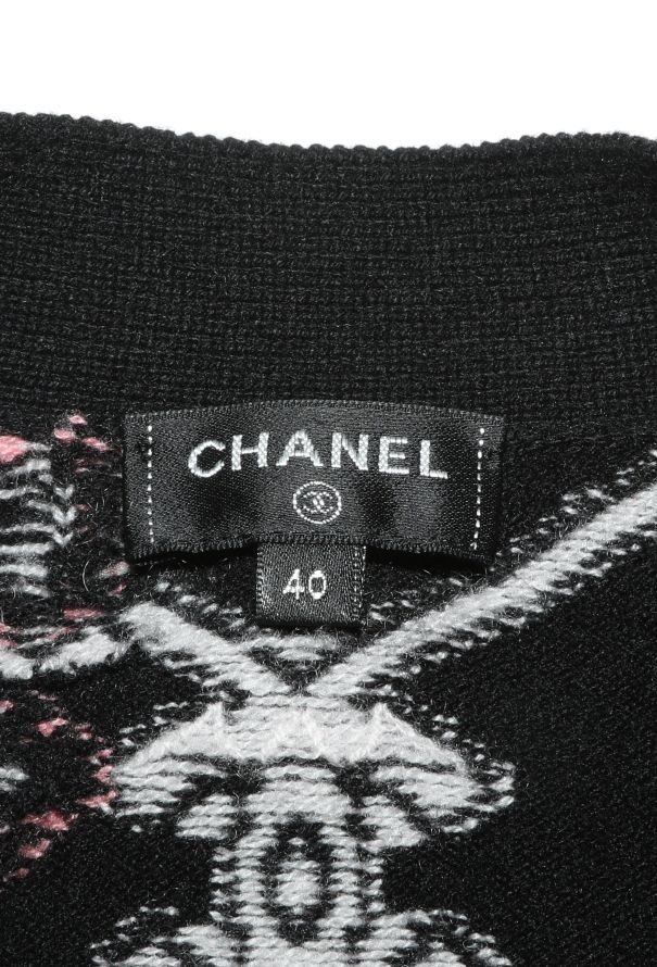 Chanel 2022 Cashmere Clover Cardigan - 6