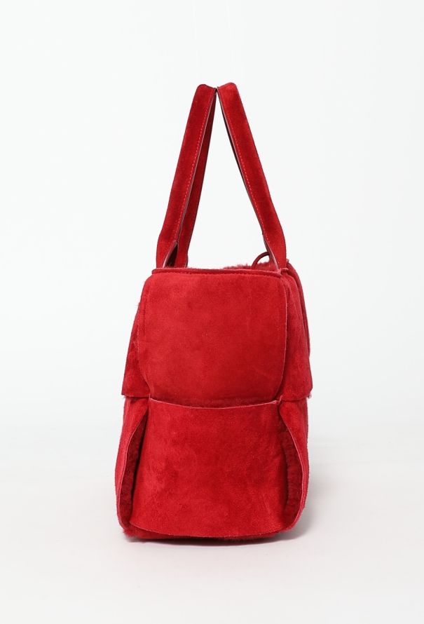 Bottega Veneta 2022 Shearling Arco Tote Bag - 4