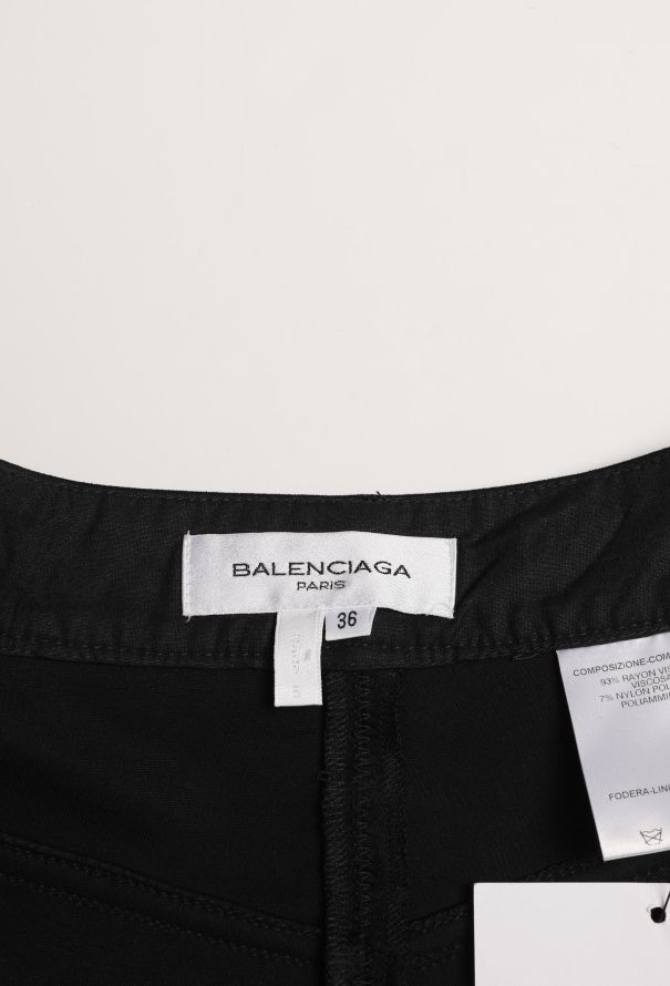 Balenciaga S/S 2003 Stitched Zipper Leggings - 4