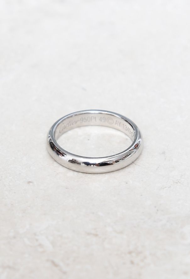 Cartier Platinum Wedding Band - 3