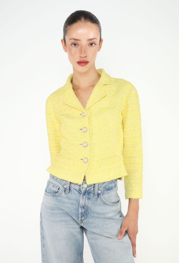 Chanel Resort 2012 Frayed Tweed Jacket - 1