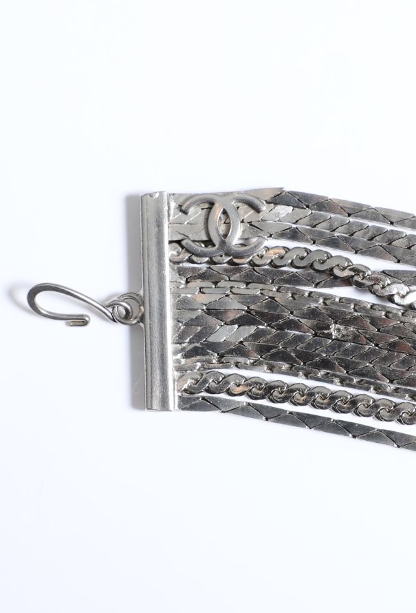 Chanel Layered Chainlink Choker - 5