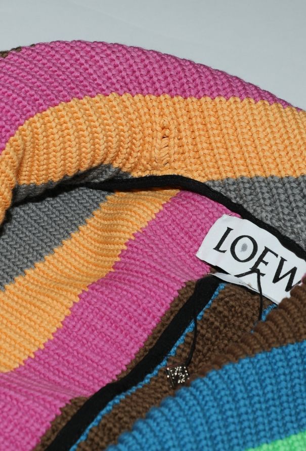 Loewe S/S 2016 Oversized Striped Cardigan - 11