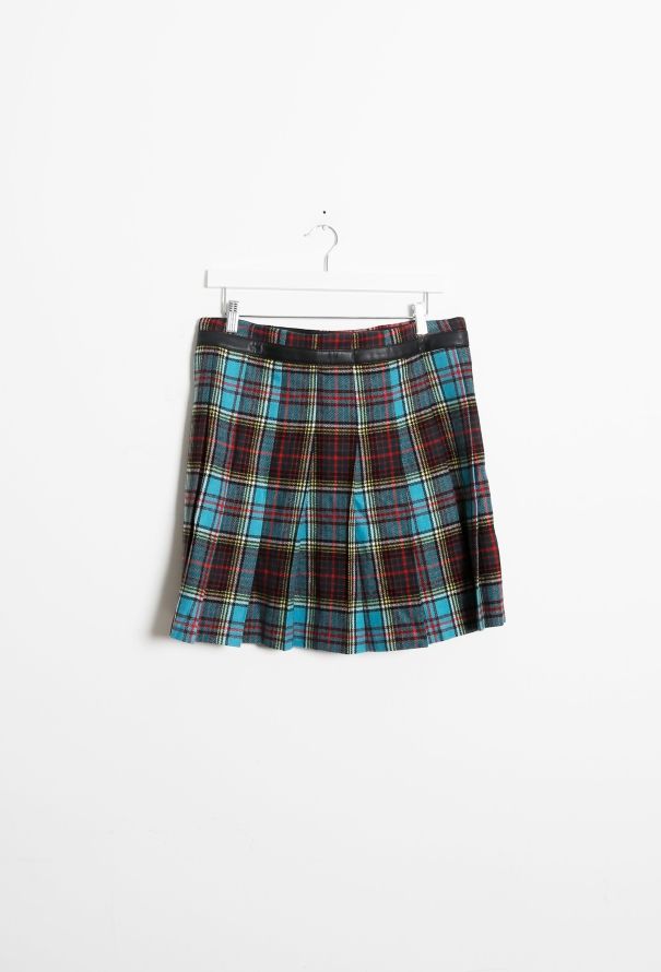 Junya Watanabe F/W 2016 Plaid Pleated Skirt - 8