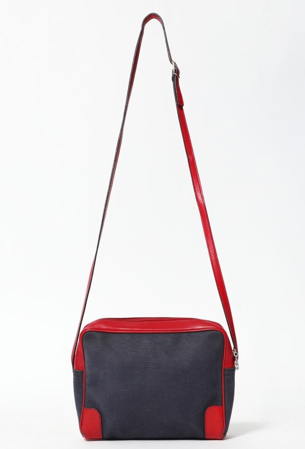 Céline '70s Canvas Triomphe Crossbody Bag - 4