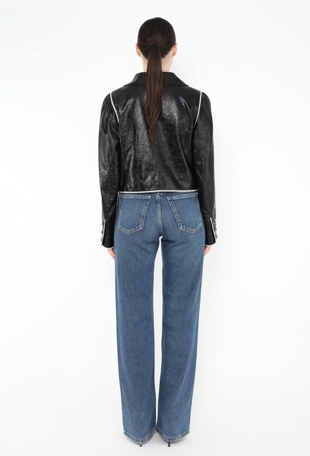 Chanel TIMELESS Pre-Fall 2021 Cabochon Leather Jacket - 5