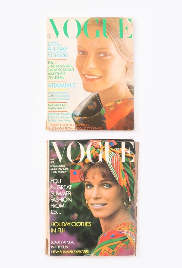 VOGUE UK 1971 Mia Farrow Summer Set - 1