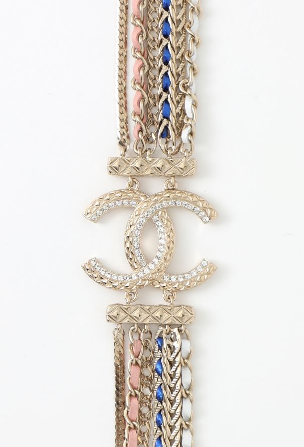 Chanel 2022 Strass 'CC' Chainlink Sautoir - 4